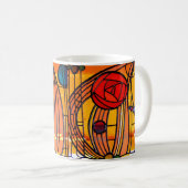 Charles Rennie Mackintosh Kaffeetasse (VorderseiteRechts)