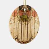 Charles Rennie Mackintosh Keramik Ornament (Rechts)