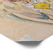 Charles Rennie Mackintosh - Mont Louis - Blume Poster (Ecke)