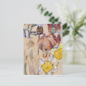 Charles Rennie Mackintosh - Mont Louis - Blume Postkarte (Stehend Vorderseite)