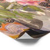 Charles Rennie Mackintosh - Peonies Poster (Ecke)