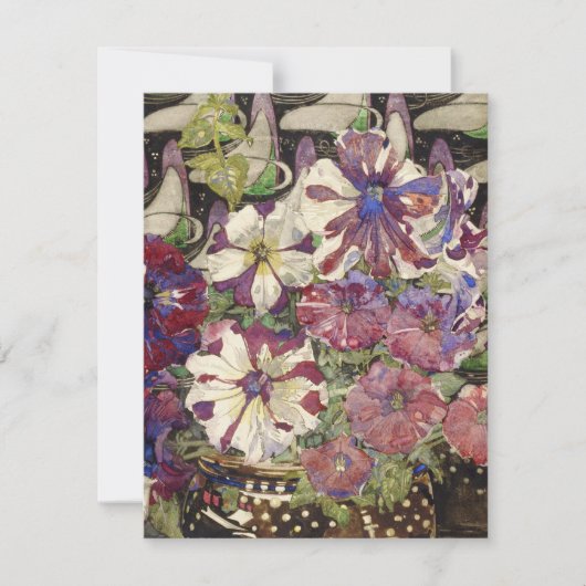 Charles Rennie Mackintosh - Petunias (Vorderseite)