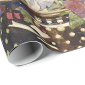 Charles Rennie Mackintosh - Petunias Geschenkpapier (Rolleneckpunkt)