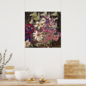 Charles Rennie Mackintosh - Petunias Poster (Küche)