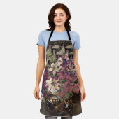 Charles Rennie Mackintosh - Petunias Schürze (Getragen)