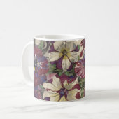 Charles Rennie Mackintosh - Petunien Kaffeetasse (Vorderseite Links)