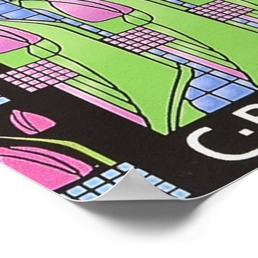 CHARLES RENNIE MACKINTOSH POSTER (Ecke)