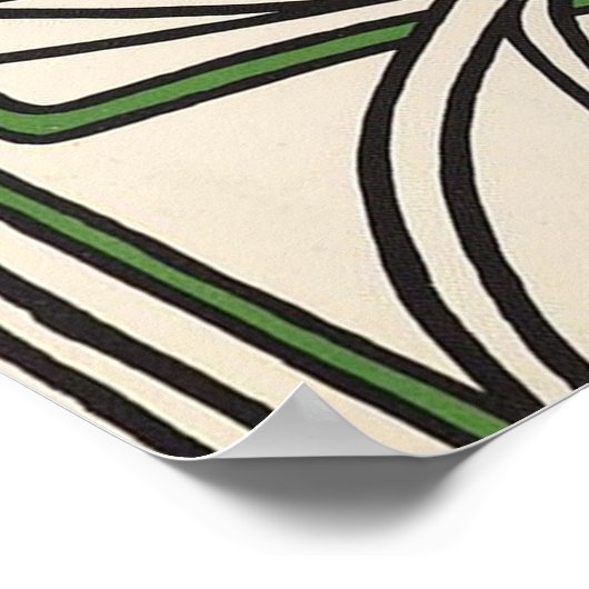 CHARLES RENNIE MACKINTOSH POSTER (Ecke)