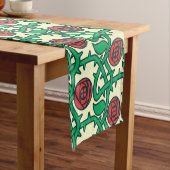 Charles Rennie Mackintosh Rose Pattern Kurzer Tischläufer (Beispiel)