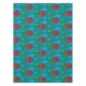 Charles Rennie Mackintosh Rose Pattern Tischdecke (Vorderseite)
