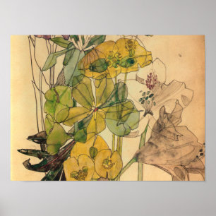 Charles Rennie Mackintosh - Spurges With Yham 1909 Poster