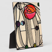 Charles Rennie Mackintosh Stains Glass Fotoplatte (Seite)