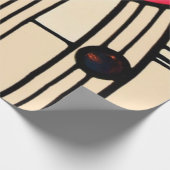 Charles Rennie Mackintosh Stains Glass Geschenkpapier (Ecke)