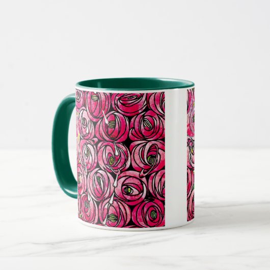 CHARLES RENNIE MACKINTOSH TASSE (Vorderseite Links)