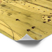 Charles Rennie Mackintosh - The Wassail Poster (Ecke)