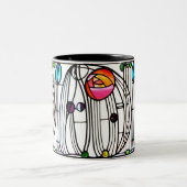 Charles Rennie Mackintosh Zweifarbige Tasse (Mittel)