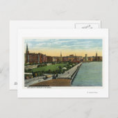 Charles River Basin und Esplanade View Postkarte (Vorne/Hinten)