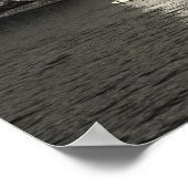 Charles River Boston ma Segelboot Poster (Ecke)