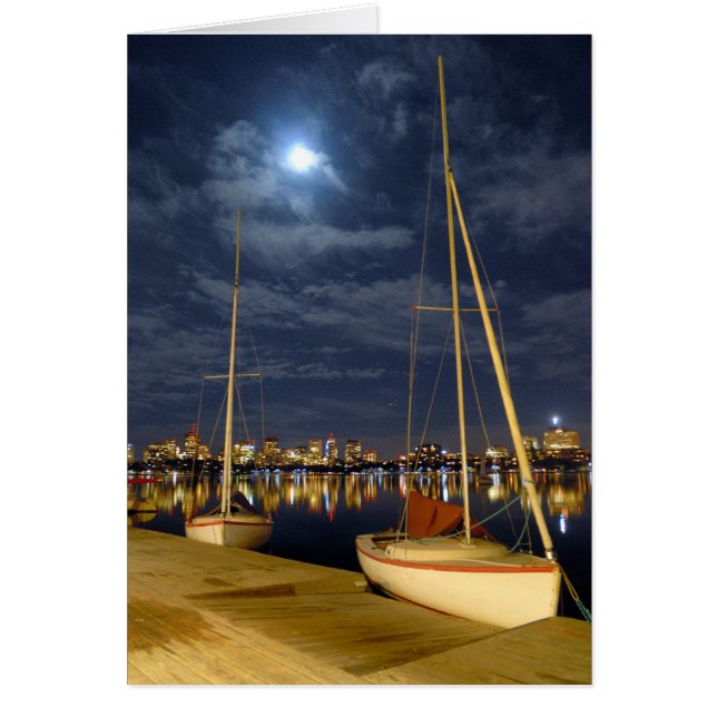 Charles River und Boston Skyline (Vorne)