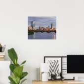 Charles River und The Longfellow Bridge Poster (Heimbüro)