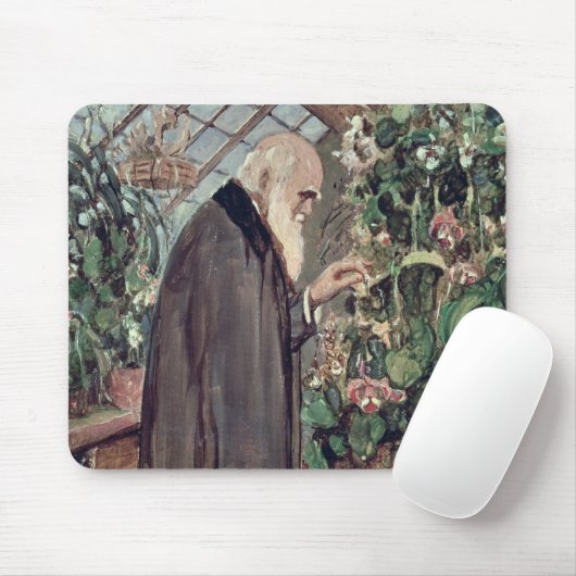 Charles Robert Darwin Mousepad (Mit Mouse)