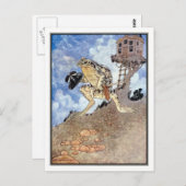 Charles Robinson - Ein Frosch, den er zum Wohnen g Postkarte (Vorne/Hinten)