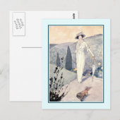 Charles Robinson Postkarte (Vorne/Hinten)