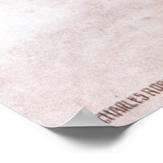 Charles Robinson - Vor dem Gerichtshof der Liebe Poster (Ecke)