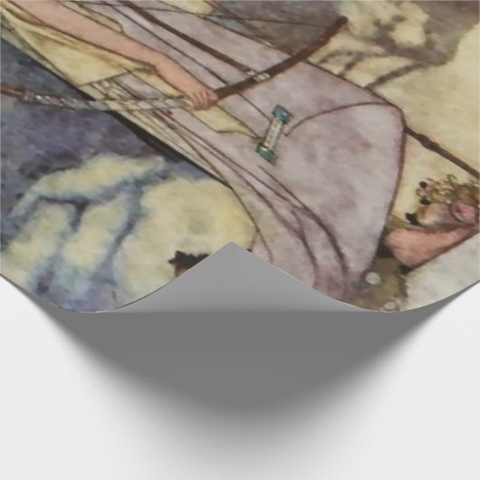 Charles Robinson's Art from Liebe Songs and Sonnet Geschenkpapier (Ecke)