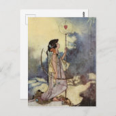 Charles Robinson's Art from Liebe Songs and Sonnet Postkarte (Vorne/Hinten)