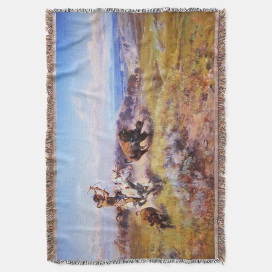 Charles Russell 1 Wurfs-Decke Decke (Vorderseite Vertikal)