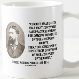 Charles Sanders Peirce Effects Objects Conception Kaffeetasse