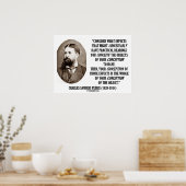 Charles Sanders Peirce Effects Objects Conception Poster (Küche)