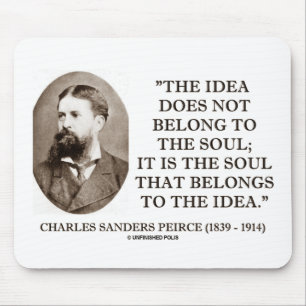 Charles-Sandpapierschleifmaschinen Peirce Soul Mousepad