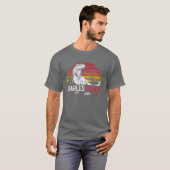Charles Saurus Funny Personalisiert Dinosaur T Rex T-Shirt (Vorne ganz)
