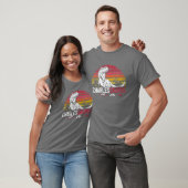 Charles Saurus Funny Personalisiert Dinosaur T Rex T-Shirt (Unisex)