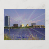 Charles See, LA Skyline mit Sunburst