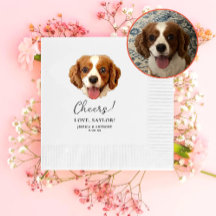 Charles Spaniel Dog Personalisiert Cheers