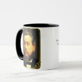 Charles Spurgeon große Vintage-Tasse Tasse (Vorderseite Links)