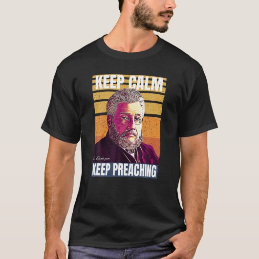 Charles Spurgeon Preaching T-Shirt (Vorderseite)