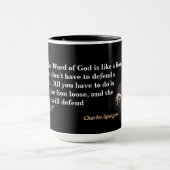  Charles Spurgeon Quote On The Word Of God Tasse (Zentrum)