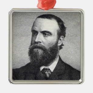 Charles Stewart Parnell Ornament Aus Metall