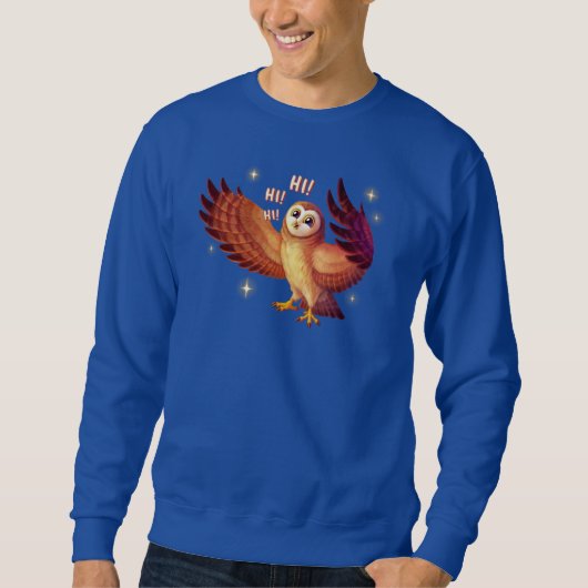 Charles Sweatshirt - Blau (Vorderseite)