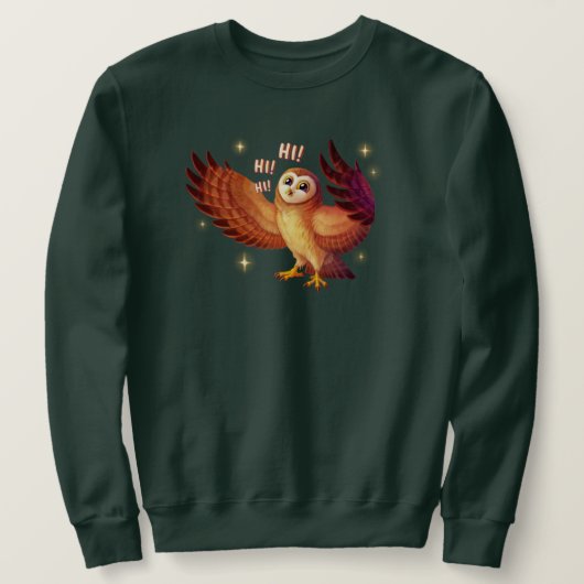 Charles Sweatshirt - Grün (Design vorne)