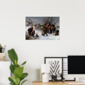 Charles T. Webber Die Untergrund Railroad Poster (Heimbüro)