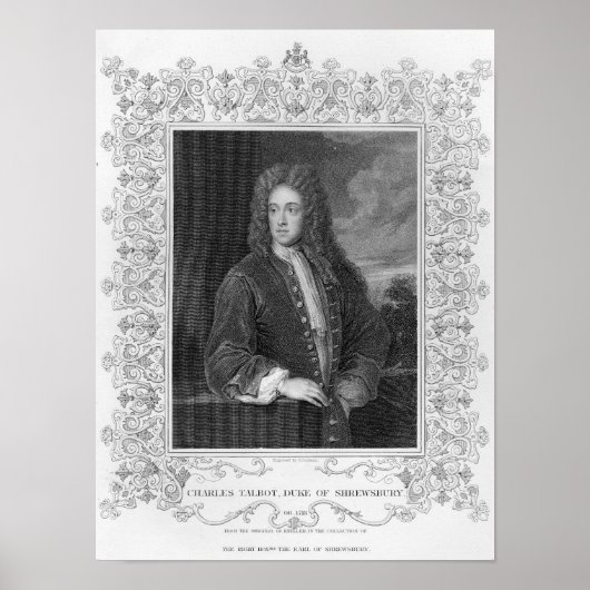 Charles Talbot, Herzog von Shrewsbury Poster (Vorne)