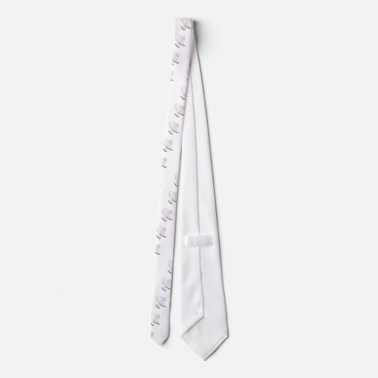 Charles-u. Strahl Eames Muschel-Eiffelschwingstuhl Krawatte (Rückseite)