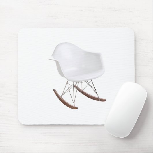 Charles-u. Strahl Eames Muschel-Eiffelschwingstuhl Mousepad (Mit Mouse)