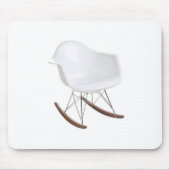 Charles-u. Strahl Eames Muschel-Eiffelschwingstuhl Mousepad (Vorne)