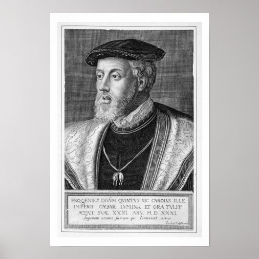 Charles V (1500-58) (Gravieren) Poster (Vorne)